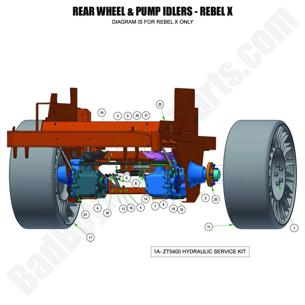 2024 Rebel & Rebel X - Transaxle - Rebel X